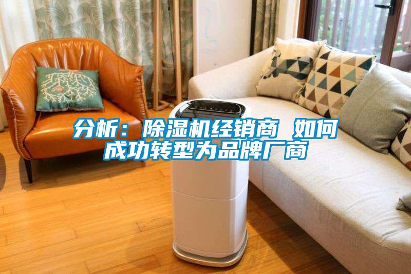 分析：除湿机经销商 如何成功转型为品牌厂商