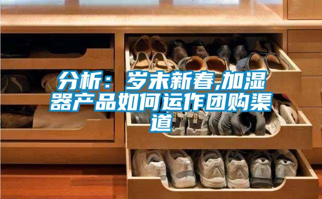 分析：岁末新春,加湿器产品如何运作团购渠道