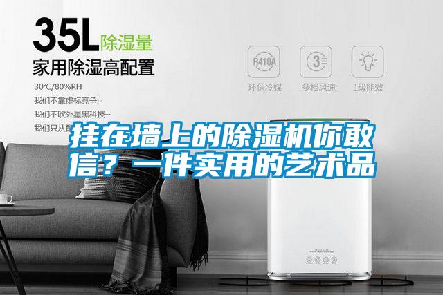 挂在墙上的除湿机你敢信？一件实用的艺术品