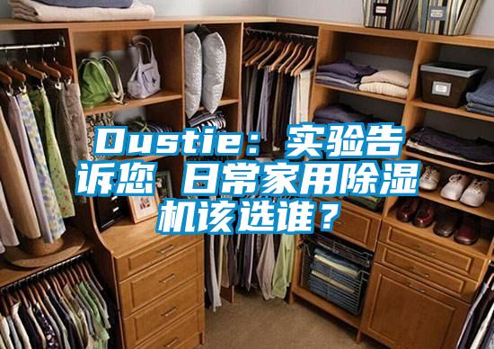 Dustie：实验告诉您 日常家用除湿机该选谁？