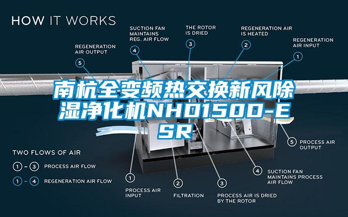 南杭全变频热交换新风除湿净化机NHD150D-ESR