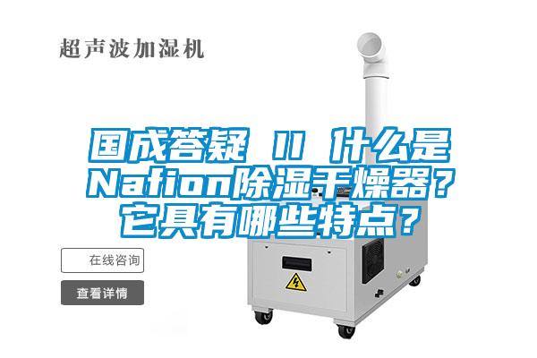 国成答疑 II 什么是Nafion除湿干燥器？它具有哪些特点？