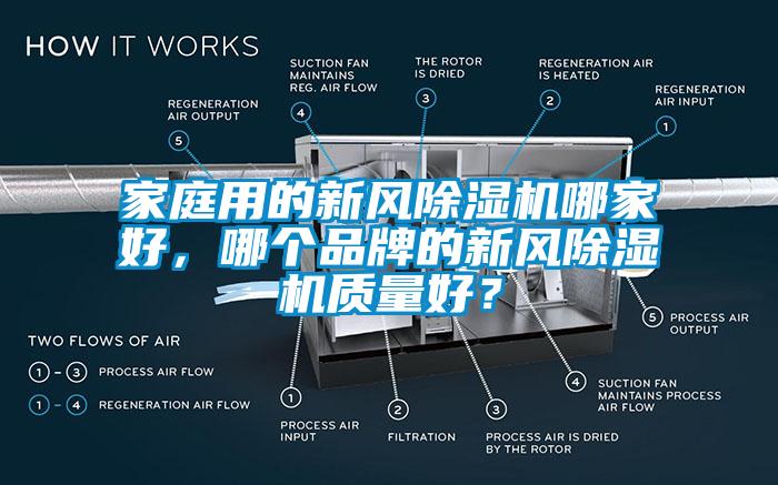 家庭用的新风除湿机哪家好，哪个品牌的新风除湿机质量好？