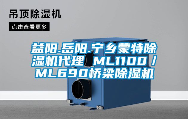 益阳.岳阳.宁乡蒙特除湿机代理 ML1100／ML690桥梁除湿机